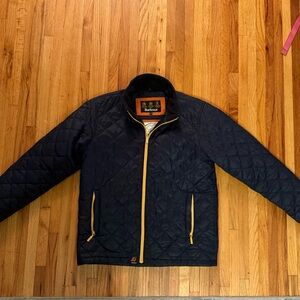 Barbour Mens Navy Quilted Jacket Size M